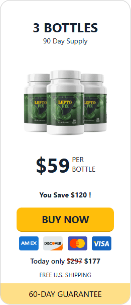 Leptofix weight loss supplement 3 bottle 90 day supply